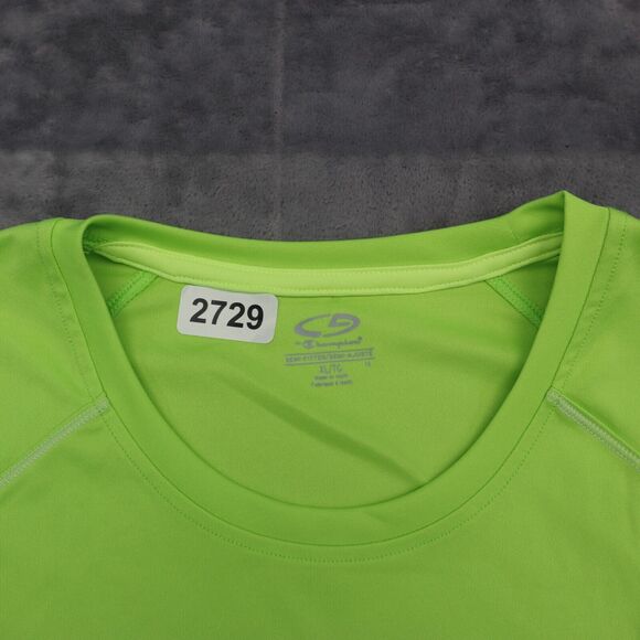 Champion Shirt Womens XL Extra Green Tank Top Sleeveless Workout Flowy Run Gym - Picture 6 of 15